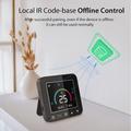 Neo NAS-RT01W smart klimaanleggsregulator med Wi-Fi og sensor for temperatur og luftfuktighet