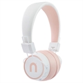 Niceboy Hive 3 Joy Sakura Bluetooth Hodetelefoner - Hvit / Rosa