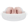 Niceboy Hive 3 Joy Sakura Bluetooth Hodetelefoner - Hvit / Rosa