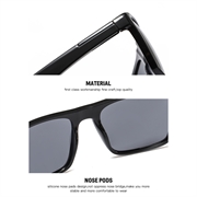 Nighthawk Stilfulle polariserte solbriller for menn