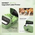 Niimbot B21 Pro Smart Etikettskriver - 300DPI - Grønn
