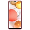 Nilkin Super Frosted Shield Samsung Galaxy A42 5G Deksel - Rød