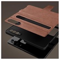Nillkin Aoge Samsung Galaxy Z Fold3 5G Belagt Deksel - Brun
