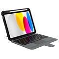 Nillkin Bumper Combo iPad (2022) Etui med Bluetooth-tastatur - Svart