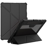Samsung Galaxy Tab S10 FE Nillkin Bumper Smart Folio-etui - Svart