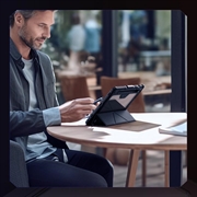 Samsung Galaxy Tab S10 FE Nillkin Bumper Smart Folio-etui - Svart