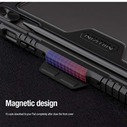 Samsung Galaxy Tab S10 FE Nillkin Bumper Smart Folio-etui - Svart