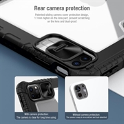 iPad Air 11 (2024)/iPad Pro 11 2022/2021/2020/iPad Air 2022/2020 Nillkin Bumper Smart Folio-etui - Svart / Gjennomsiktig