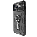 Nillkin CamShield Armor Pro iPhone 14 Pro Hybrid-deksel - Svart
