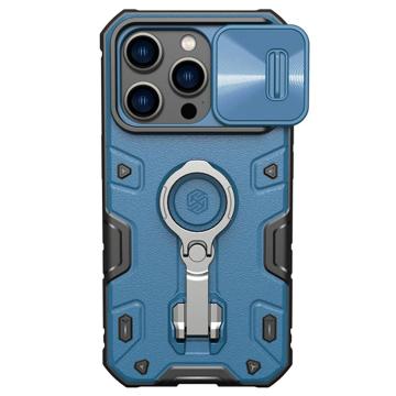 Nillkin CamShield Armor Pro iPhone 14 Pro Hybrid-deksel - Blå