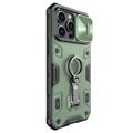 Nillkin CamShield Armor Pro iPhone 14 Pro Hybrid-deksel - Grønn