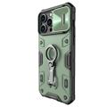 Nillkin CamShield Armor Pro iPhone 14 Pro Max Hybrid-deksel - Grønn