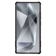 Samsung Galaxy S25 Ultra Nillkin CamShield Armor Prop Hybrid-deksel - MagSafe-kompatibel - Svart
