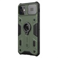 Nillkin CamShield Armor iPhone 11 Hybrid-deksel - Mørkegrønn
