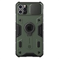 Nillkin CamShield Armor iPhone 11 Pro Max Hybrid-deksel - Mørkegrønn