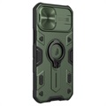 Nillkin CamShield Armor iPhone 12 Mini Hybrid-deksel - Grønn