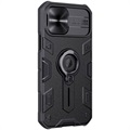 Nillkin CamShield Armor iPhone 12 Pro Max Hybrid-deksel - Svart