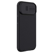 iPhone 15 Nillkin CamShield Pro Hybrid-deksel - Svart