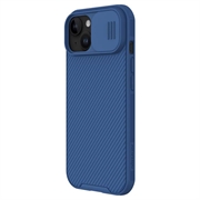 iPhone 15 Nillkin CamShield Pro Hybrid-deksel - Blå