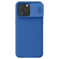 iPhone 15 Pro Nillkin CamShield Pro Hybrid-deksel - Blå