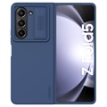 Samsung Galaxy Z Fold5 Nillkin CamShield Silky Hybrid-deksel - Blå