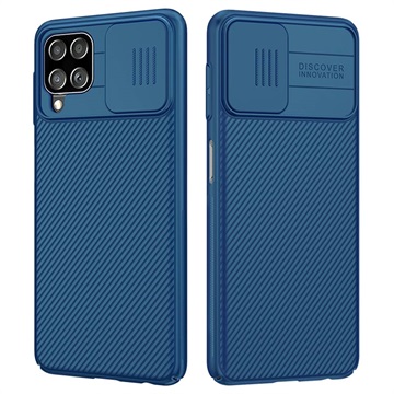 Nillkin CamShield Samsung Galaxy A22 4G Hybrid-deksel - Blå