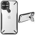 Nillkin Cyclops iPhone 12/12 Pro Hybrid-deksel - Svart / Gjennomsiktig