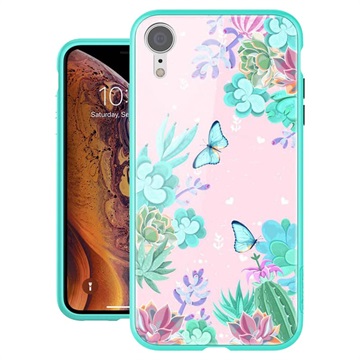 Nillkin Floral iPhone XR Hybrid-deksel - Fargerike Blomster