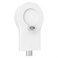 Nillkin NKT15 USB-C Trådløs Lader til Garmin Smartklokke - Hvit