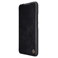 Nillkin Qin Samsung Galaxy A34 5G Flip-deksel med Kortholder - Svart
