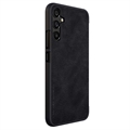 Nillkin Qin Samsung Galaxy A34 5G Flip-deksel med Kortholder - Svart