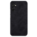 Nillkin Qin Samsung Galaxy A34 5G Flip-deksel med Kortholder - Svart