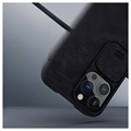 Nillkin Qin Pro Series iPhone 13 Pro Flip-deksel - Svart