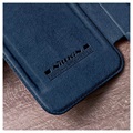 Nillkin Qin Pro Series iPhone 13 Pro Max Flip-deksel - Blå