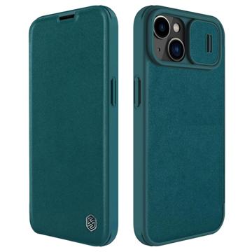 Nillkin Qin Pro Series iPhone 14 Flip-deksel - Grønn