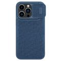 Nillkin Qin Pro Series iPhone 14 Pro Flip-deksel - Blå
