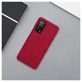 Nillkin Qin Series Xiaomi Mi 10T 5G/10T Pro 5G Flip-deksel - Rød