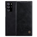Nillkin Qin Series Samsung Galaxy Note20 Ultra Flip-deksel - Svart