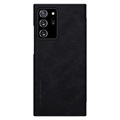 Nillkin Qin Series Samsung Galaxy Note20 Ultra Flip-deksel - Svart