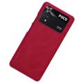 Nillkin Qin Series Xiaomi Poco M4 Pro Flip-deksel - Rød