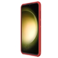 Samsung Galaxy S23 FE Nillkin Super Frosted Shield Pro Hybrid-deksel - Rød