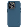Nillkin Super Frosted Shield Pro iPhone 14 Pro Max Hybrid-Deksel - Blå