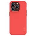 Nillkin Super Frosted Shield Pro iPhone 14 Pro Max Hybrid-Deksel - Rød