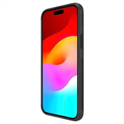iPhone 15 Nillkin Super Frosted Shield Pro Hybrid-deksel - Svart