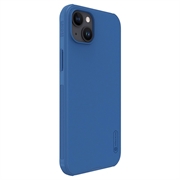 iPhone 15 Nillkin Super Frosted Shield Pro Hybrid-deksel - Blå