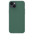iPhone 15 Nillkin Super Frosted Shield Pro Hybrid-deksel - Grønn
