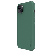 iPhone 15 Nillkin Super Frosted Shield Pro Hybrid-deksel - Grønn