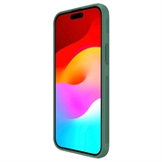 iPhone 15 Nillkin Super Frosted Shield Pro Hybrid-deksel - Grønn