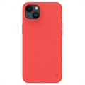 iPhone 15 Plus Nillkin Super Frosted Shield Pro Hybrid-deksel - Rød