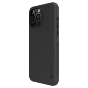 iPhone 15 Pro Nillkin Super Frosted Shield Pro Hybrid-deksel - Svart